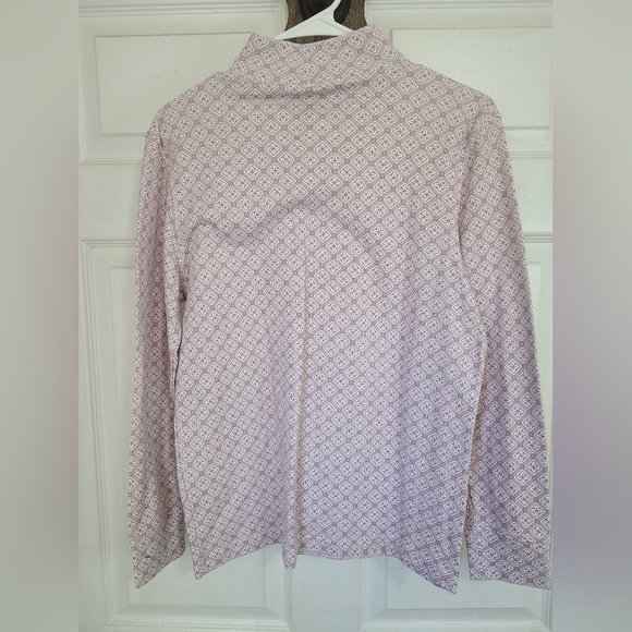 (509) Speculation Woman's Long Sleeve Turtleneck Shirt, Size: Medium Color: Pink - Picture 10 of 13